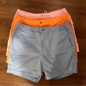 Ralph Lauren Polo - Stretch Classic Fit Shorts - Large - Set of 3